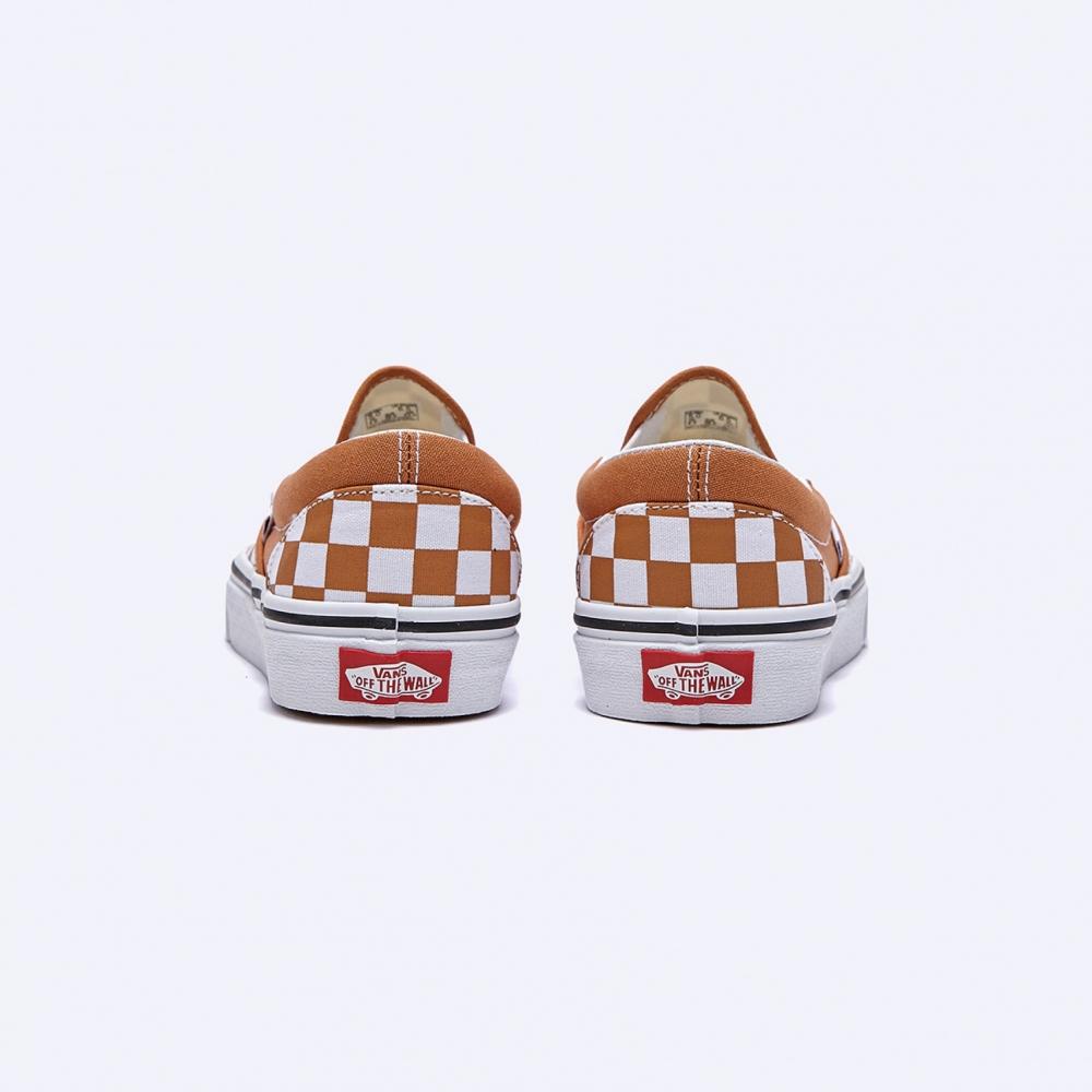 Vans Vans Classic Slip On Color Tiery Checket Meerkat Vn0a5ao8bkq1