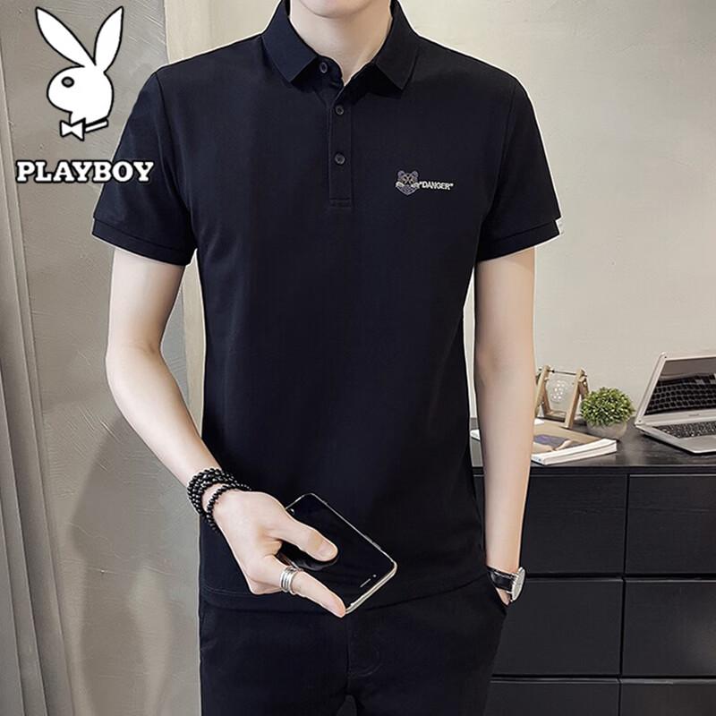 

PLAYBOY Men s Short Sleeve Polo Shirt 4XL