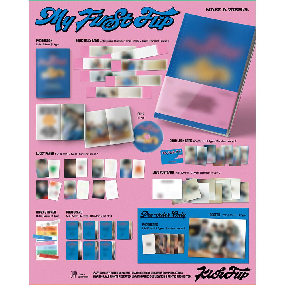 [Pre-order] KickFlip - My First Flip (Standard ver.)