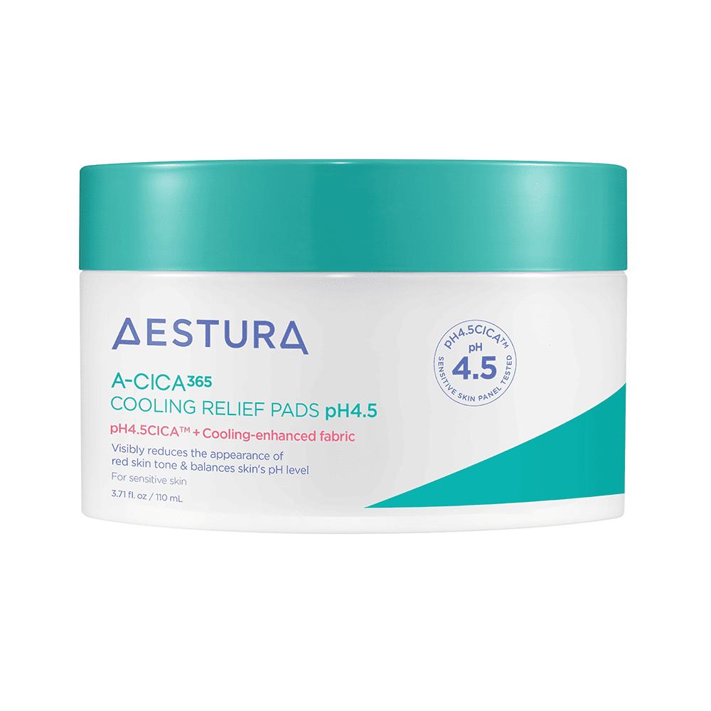 Aestura A-Cica 365 Compresses rafraîchissantes pH 4,5 110 ml 60 unités