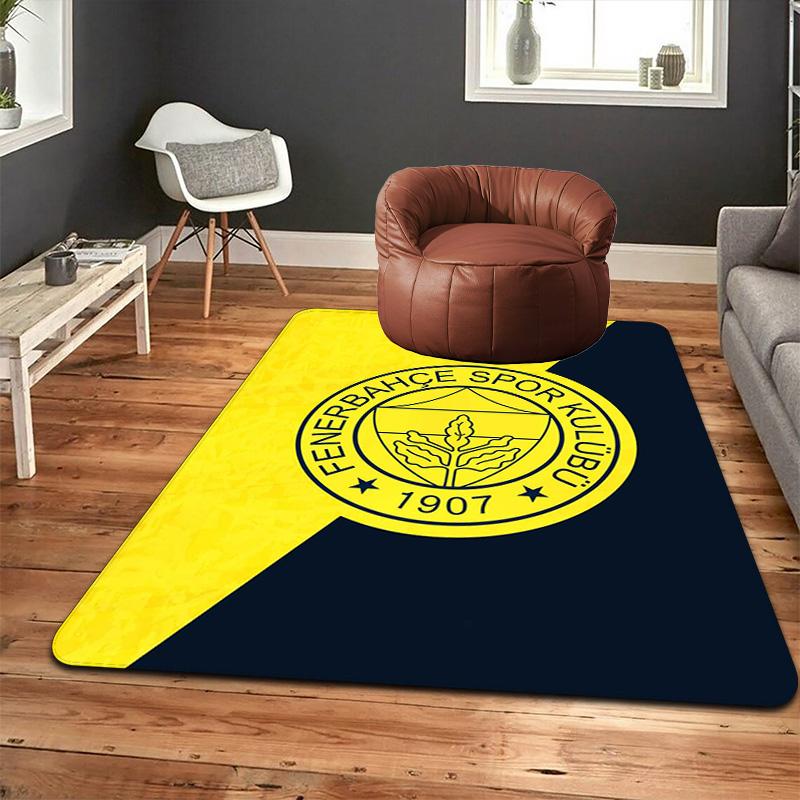 Fenerbahce Sports Club Rug Floor Mat for Living Room or Bedroom Soft and Comfortable Carpet a Gift for Birthday and Holiday.NFF0928285