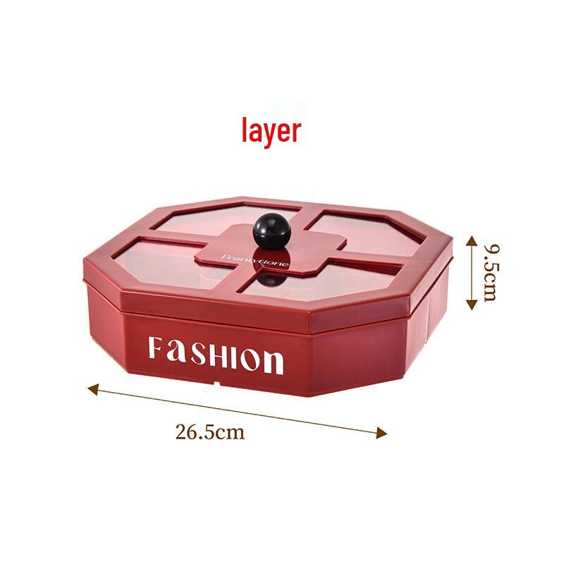 Vibrant Multi-Tier Fruit & Snack Plate