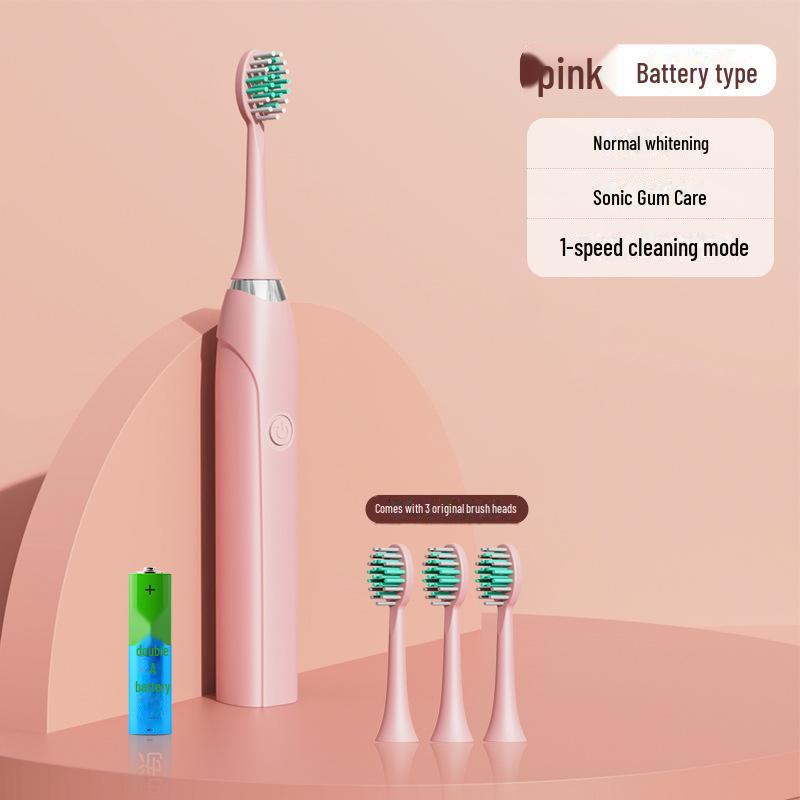 Rechargeable Ultrasonic Electric Toothbrush with Soft Bristles and Water Flosser