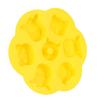 Gelbe Silikon-Cartoonform DIY Handgemachte Kuchen Schokolade Keksform zum Backen Küche