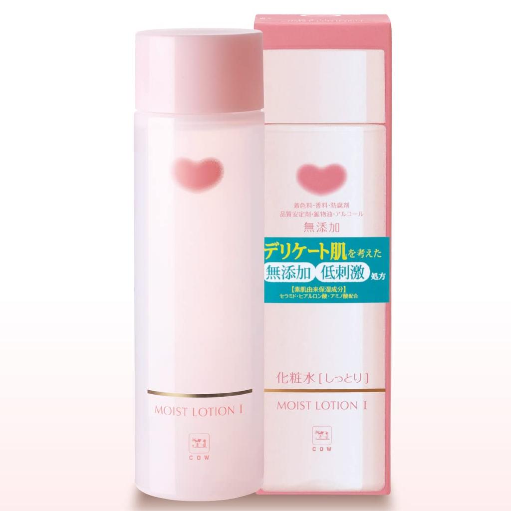 Cow Brand Fragrance-Free Moisturizing Toner (Rich Type) 175mL - No Colorants, Preservatives, Alcohol