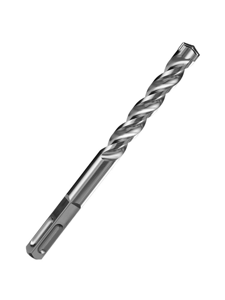 Three-Flute Round & Square Shank Drill Bit for Concrete, Cement, Rebar, Stone, Granite, Marble.