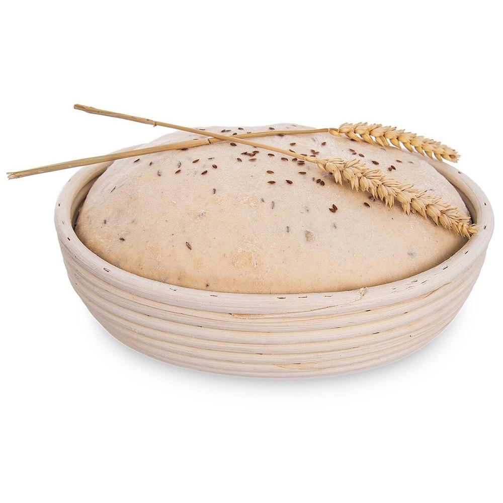 Rattan Basket for Proving and Shaping Bread Dough for a Loaf 1.5 Kg