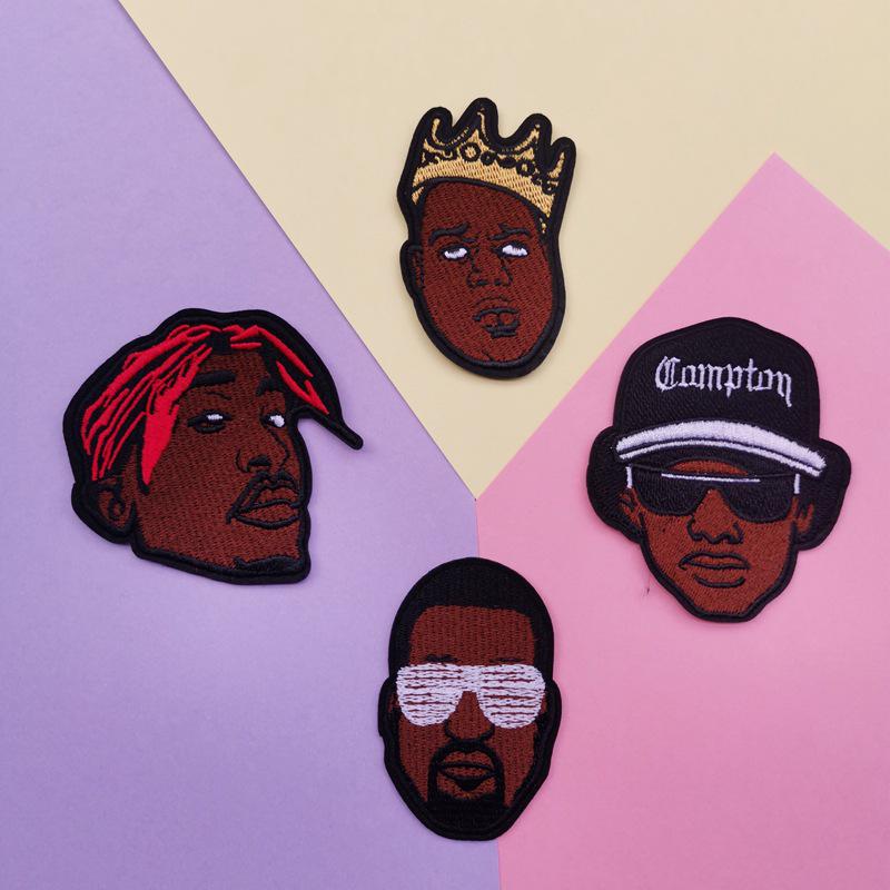 French Original Cartoon Embroidery Patch – Cute Cloth Accessory for Clothing