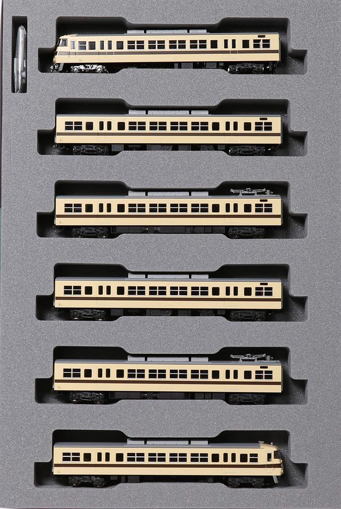 KATO N Gauge 117 Series New Rapid 6-Car Set 10-1607 Railway Model Train