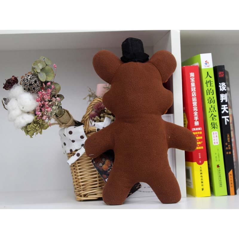 Five Fnaf Nights At Freddys Purple Brown Black Bear Plushie Toy Gift Xmas