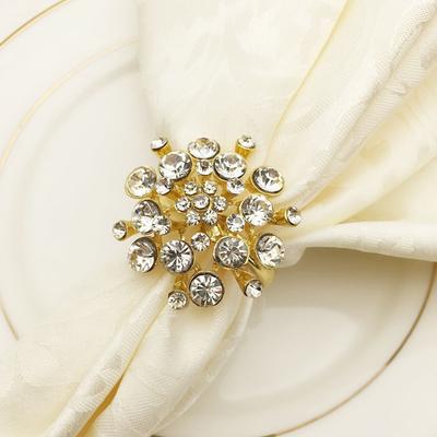12 teile/los Hotel restaurant serviette ring hochzeit serviette ring goldene serviette halter Weihnachten serviette schnalle desktop dekorationen