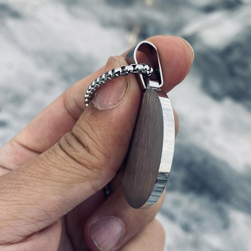 Cool Vintage Mens Womens Good Luck Bird Owl Pendant Necklace Stainless Steel