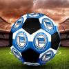 Hertha Bsc 9 Indoor Soccer Ball Colorful Machine Stitched PVC Size 5 Team Training Competition Ready Durable High-Bounce Cool Sports Gift
