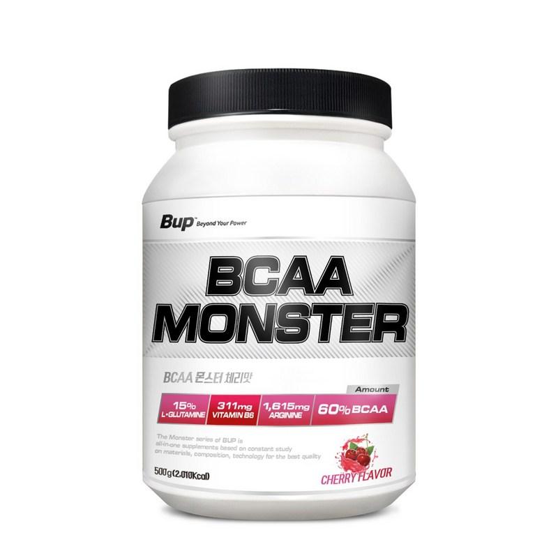 

BUP BCAA Monster Cherry Flavored Leucine Amino Acid Health Supplement