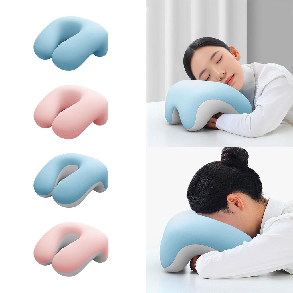 Desk Napping Pillow Breathable Lightweight Headrest Multiuse Lunch Break Comfortable Support Cushion for Travel Car School