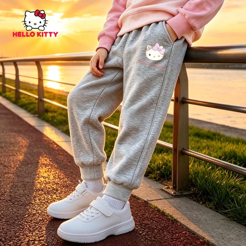 Hello Kitty Girls' Casual Jogger Pants