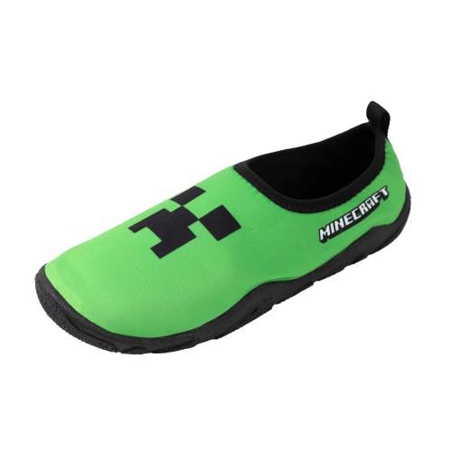 Minecraft Boys Aqua Creeper Water Shoes
