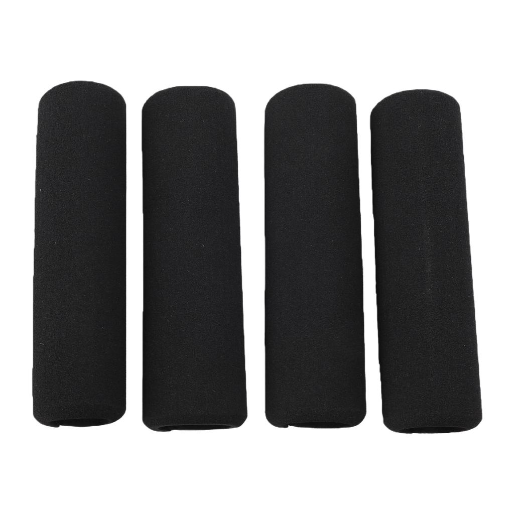 4PCS NBR Foam Handle Grips Non Slip Shock Absorbing Handle Wraps for Fitness Equipment Bike Handlebar