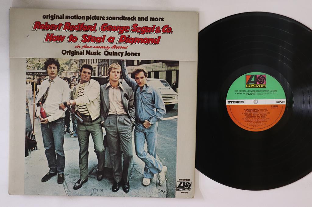 LP Record QUINCY JONES - How To Steal A Diamond In Four Unea K40371 ATLANTIC 1972 UK Soundtracks & Musicals Used
