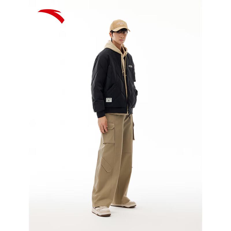 ANTA Men s Water-Repellent Baseball Collar Down Jacket 2XL