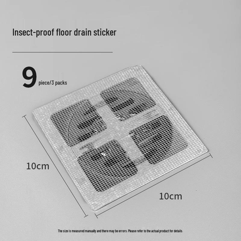 Anti-Clogging Floor Drain Hair Catcher and Insect-Proof Mesh Filter for Bathroom and Kitchen