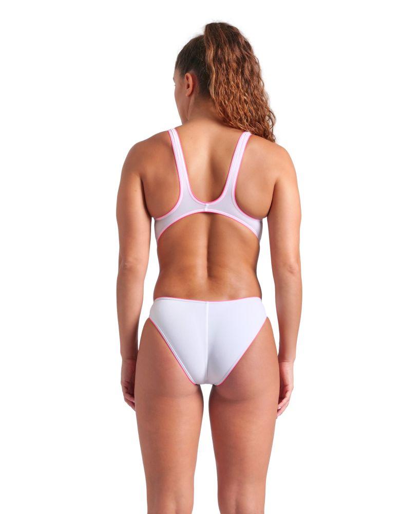 Arena Badeanzüge Damen One Next Badeanzug Weiß Schockierendes Pink 007916/198 D36