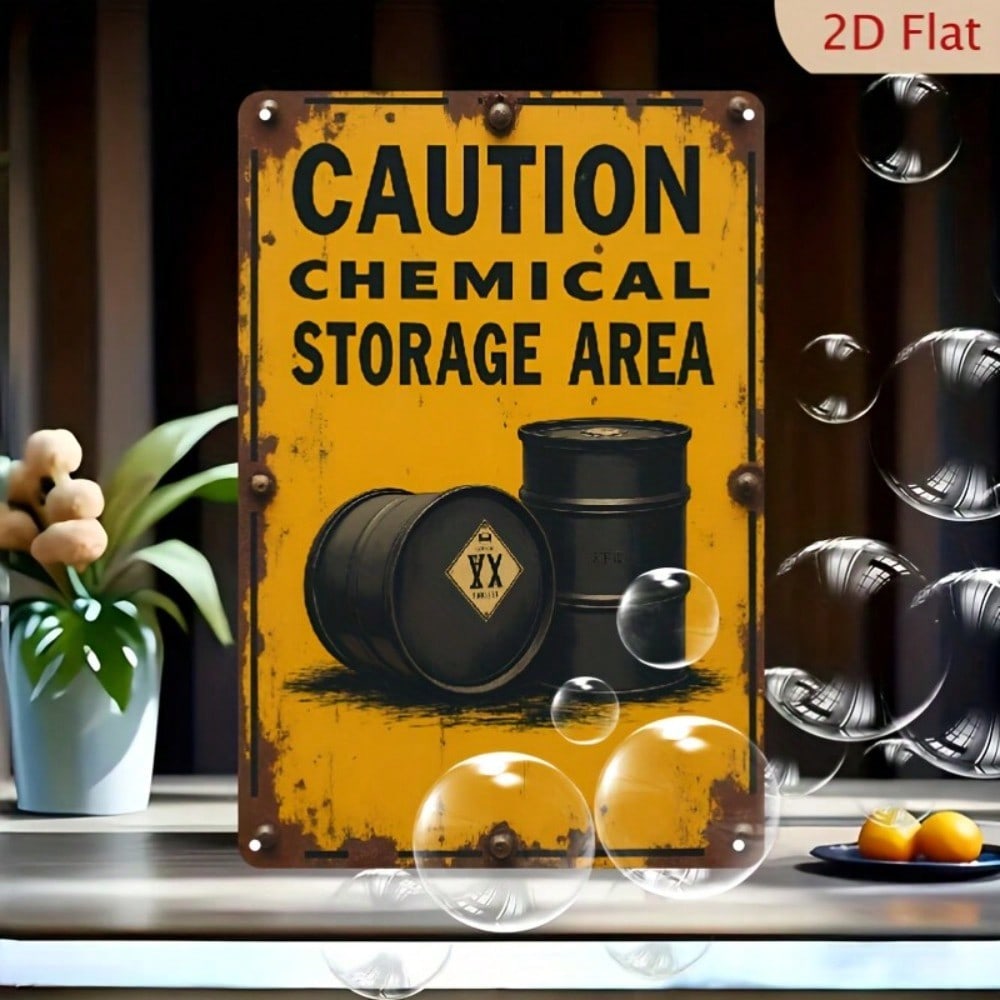 

Vintage Metal Tin Sign 8x12 Inch Rustic Wall Art for Bar Garage Decor різнокольоровий