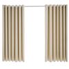 Telescopic No-Punch Curtain Set: Blackout, Heat Insulation, Sun Protection for Bedroom, Living Room, Balcony, Rental Partition