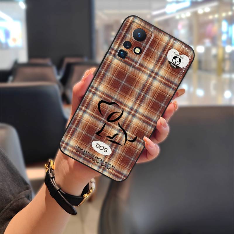 Silicone TPU Phone Case For infinix Zero X/X Pro/X6811/X6811B Animals Fashion Design Cartoon Graffiti Anti-knock Cute