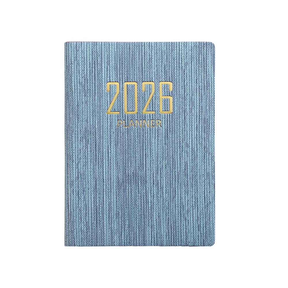 2Pcs Mini Portable A7 Planner Book 2026 Pocket Diary Journal Agenda Book  Weekly Calendar