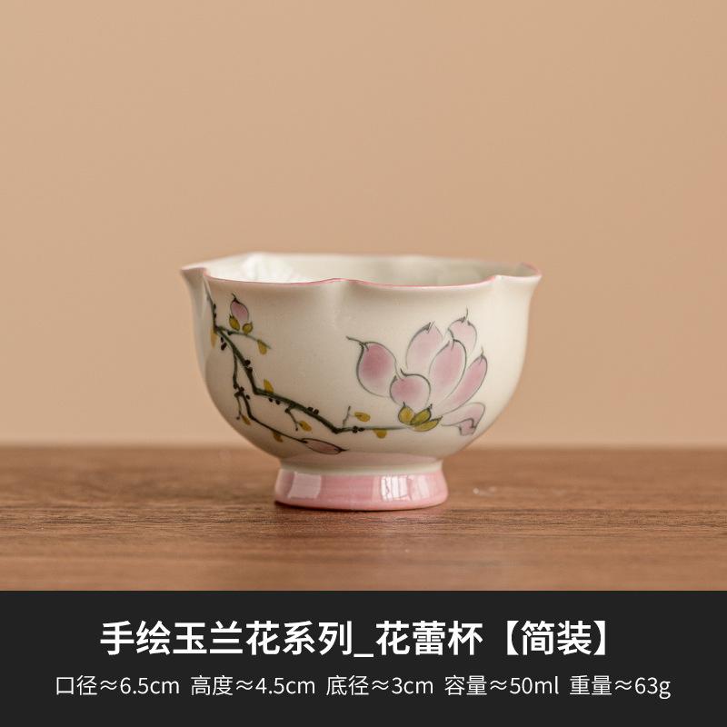 

Керамическая чайная чашка в китайском стиле, малого объема, креативная, бытовая, для медитации, чайный набор для кунг-фу, мастер-чашка, чайная посуда, новинка 2025 Cup