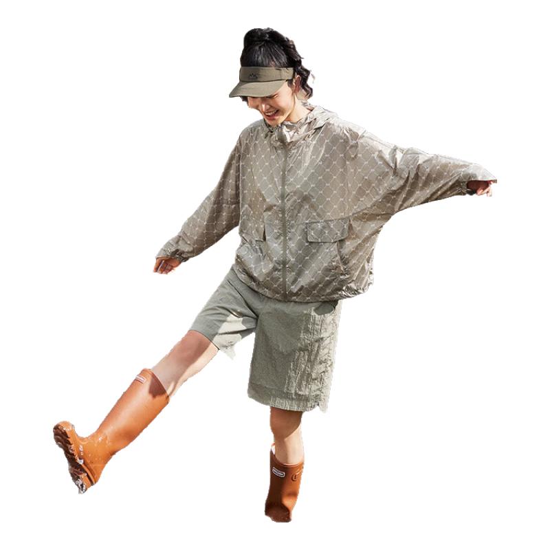 

Women s Spring Summer Outdoor Hooded Lightweight Jacket S