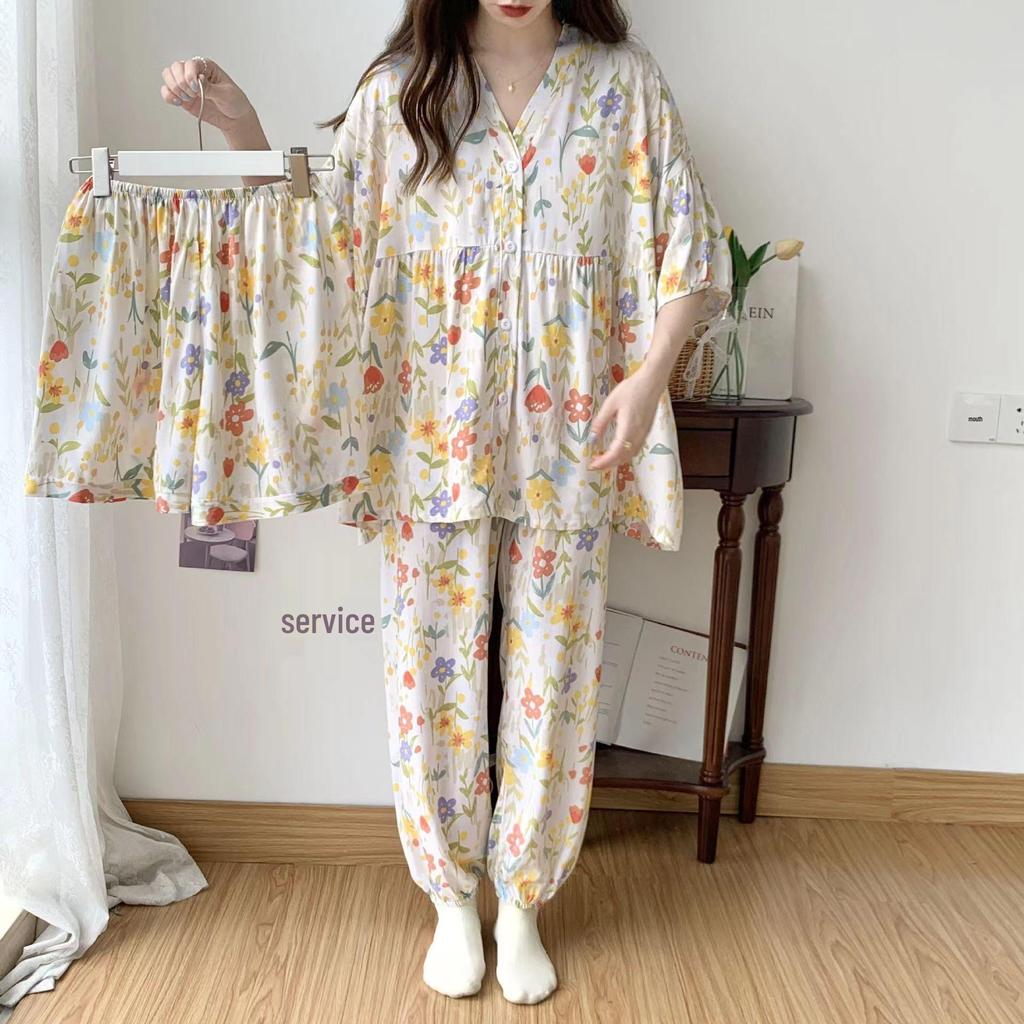 2023 Spring/Summer Women's Casual Cotton Rayon Beach Shorts - Non-Fading, Versatile 5-Point Design for Home or Outdoor Wear.