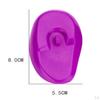 1 Pair Creative Hair , Reusable Silicone Earmuffs Ear Cover, for Salon Coloring Kit ing