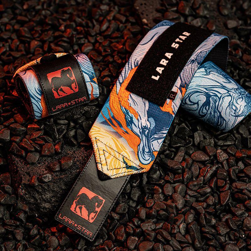 Chinese Zodiac Fitness Wristbands Weightlifting Wrist Strap Booster Belt Pressurized Sports Protection Bench Press Wrist Guard