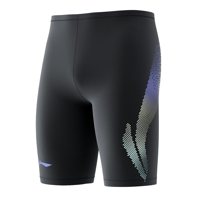Li Ning Men s Swimwear Men s Mid Length Swim Shorts LNYK020-3 2XL