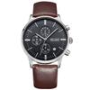 Canvas Strip Steel Mesh Belt Watch Multi-Function Chronograph Men'S Quartz Watch Waterproof Men'S Watch 2011