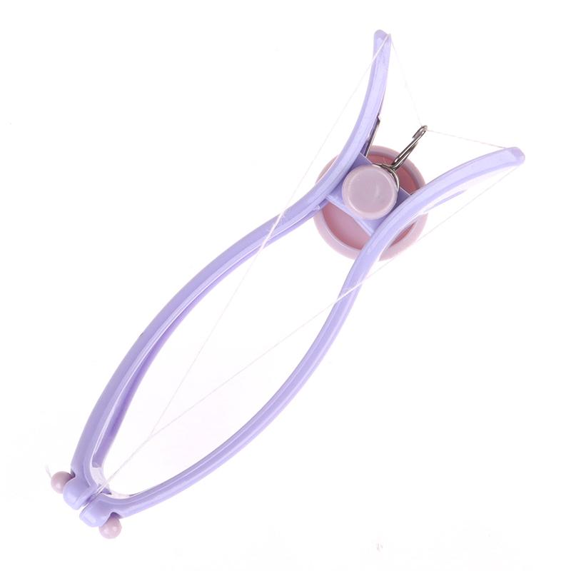 Facial Hair Remover Hair Spring Threading Epilator Lip Eyebrows Glatt fjerning