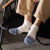 Men's Summer Thin Style Low Top Short Barrel Matching Color Sports Boat Socks