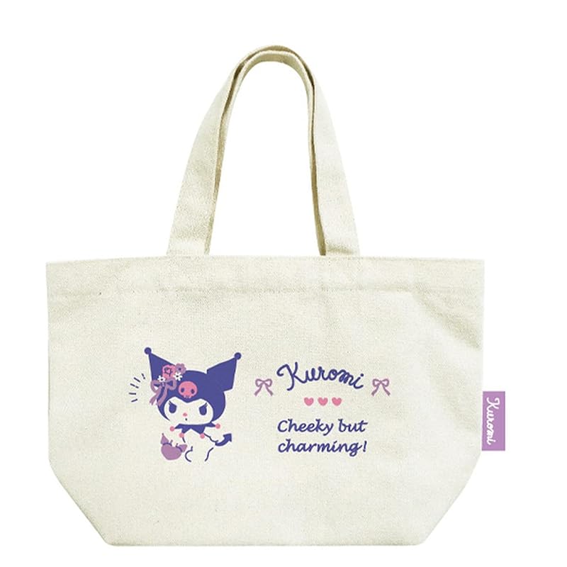 

Міні-сумка з полотна K Company Sanrio з персонажами, Kuromi CHM3-KU, висота 19×Ш30×Г10 см