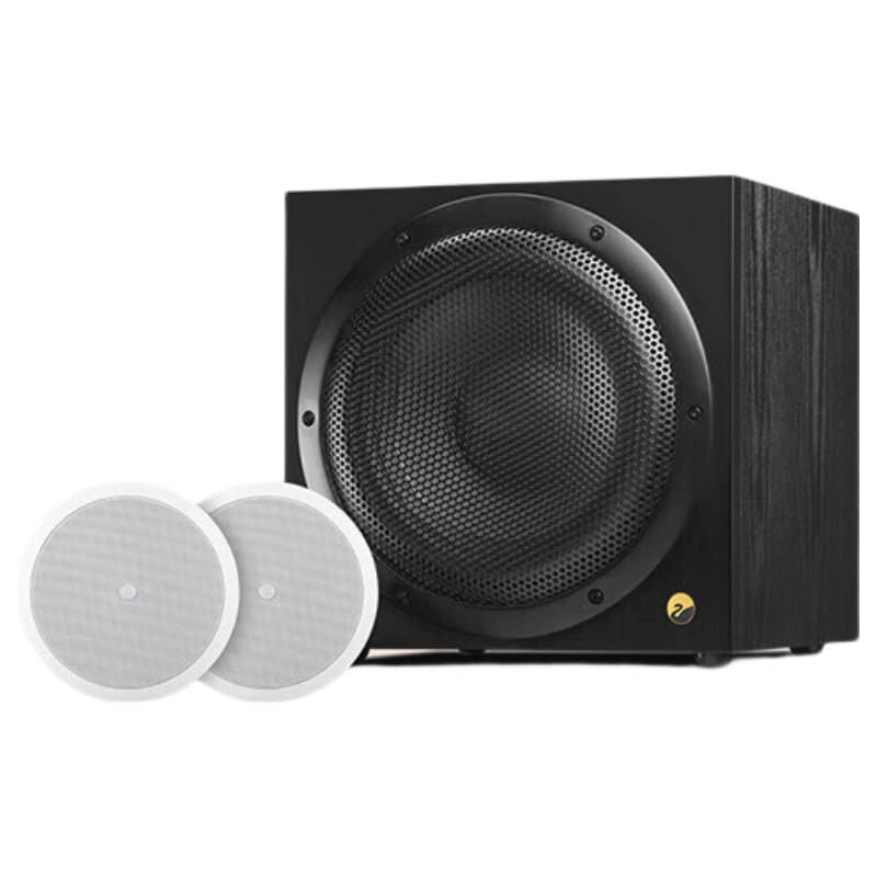 HiVi JX8*2+Sub10G In-Ceiling Home Theater & Background Music System CN plug (adapter included)