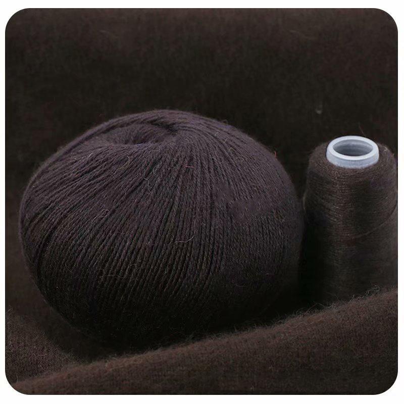 Cashmere Yarn Plush Mohair Knitting Thread Soft Baby Cotton Yarn For Cardigan Scarf Shawl Sweater Crochet DIY Handmade Yarn
