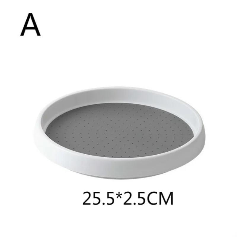 

Кухонная поворотная полка для специй, многофункциональная одно- и двухслойная полка для хранения специй, косметическая полка для хранения A