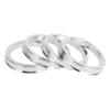 INFINAUTO Hub Centric Ring 54.1mm Inner Diameter To 65.1mm Outer