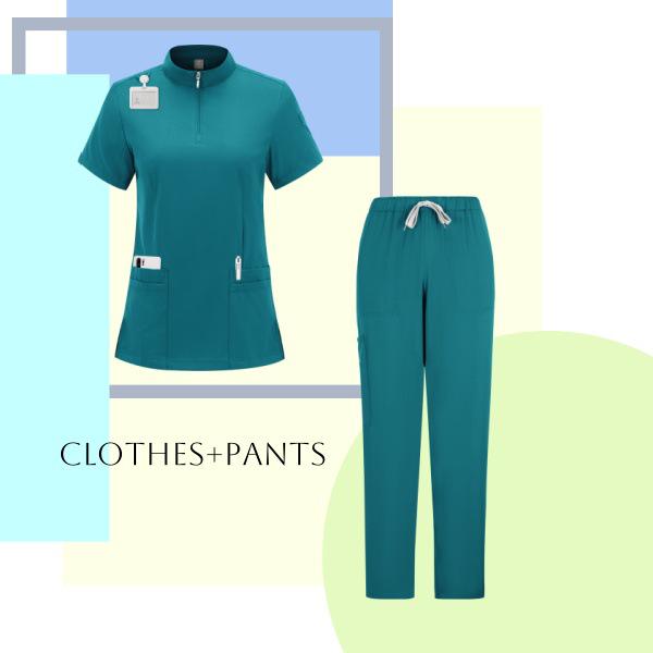 Surgical Scrubs: Short Sleeve Dental & Salon Medical Suit