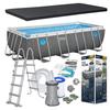 Piscină de Grădină cu Cadru 488 X 244 X 122 Cm 10 În 1 Bestway 561Mb