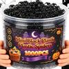 Mini Halloween Schwarze Spinnen Realistisch Leuchtend Glow in The Dark Plastikspinne Gruselig Spukhaus Party Dekoration Spinnen Requisiten