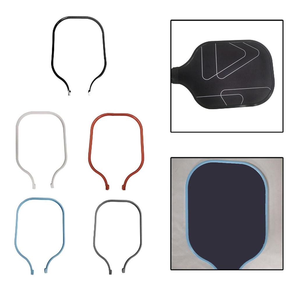 Pickleball Paddle Edge Guard Wear Resistant Pickleball Racket Accessory Fit Perfectly Curved Edge Pickleball Paddle Edge Strip