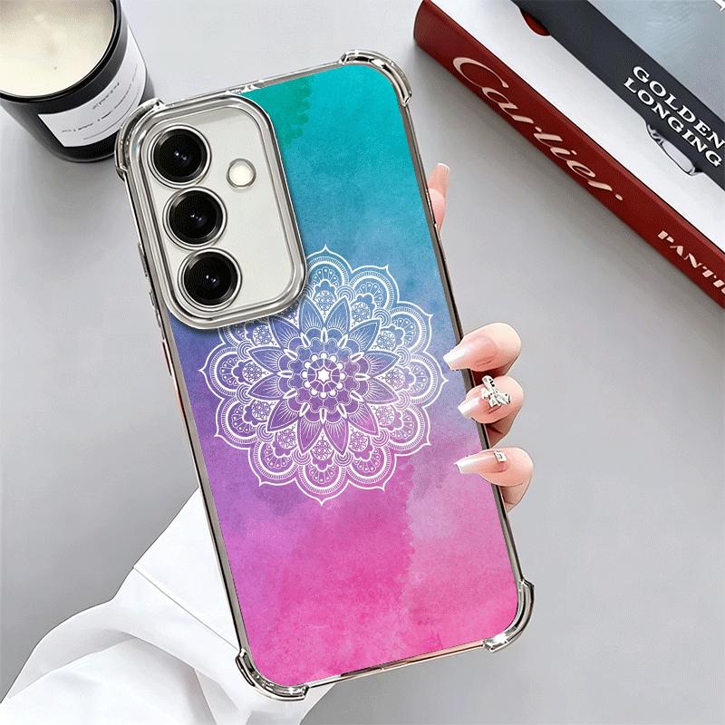 

Чехол для телефона с покрытием в стиле мандалы для Samsung A17 A07 A37 A57 A16 A56 A15 A55 A14 A54 A13 A53 A26 A36 A25 A35 A24 A34 A23 Samsung A56