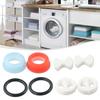 8Pcs/set Ceramic Rubber Disc Washer Insert Turn Replacements 1/2" For Valve Tap Home Plumbing Accessories Easy To Install